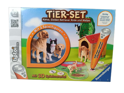 Ravensburger tiptoi Hund & Katze Tier-Set, Neu, ab 3 Jahre