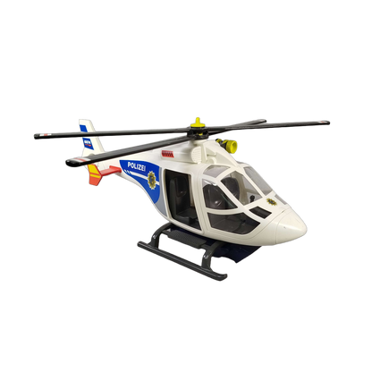 Playmobil 6874 Polizei-Helikopter mit LED-Suchscheinwerfer