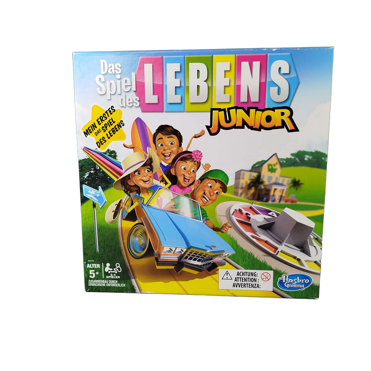 Hasbro Das Spiel des Lebens Junior E4678 Brettspiel