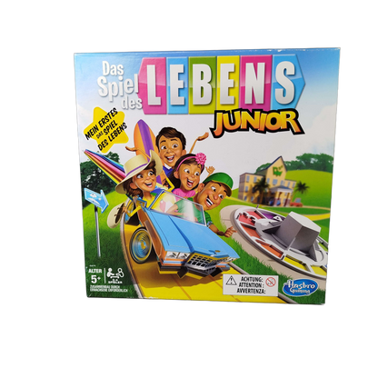Hasbro Das Spiel des Lebens Junior E4678 Brettspiel
