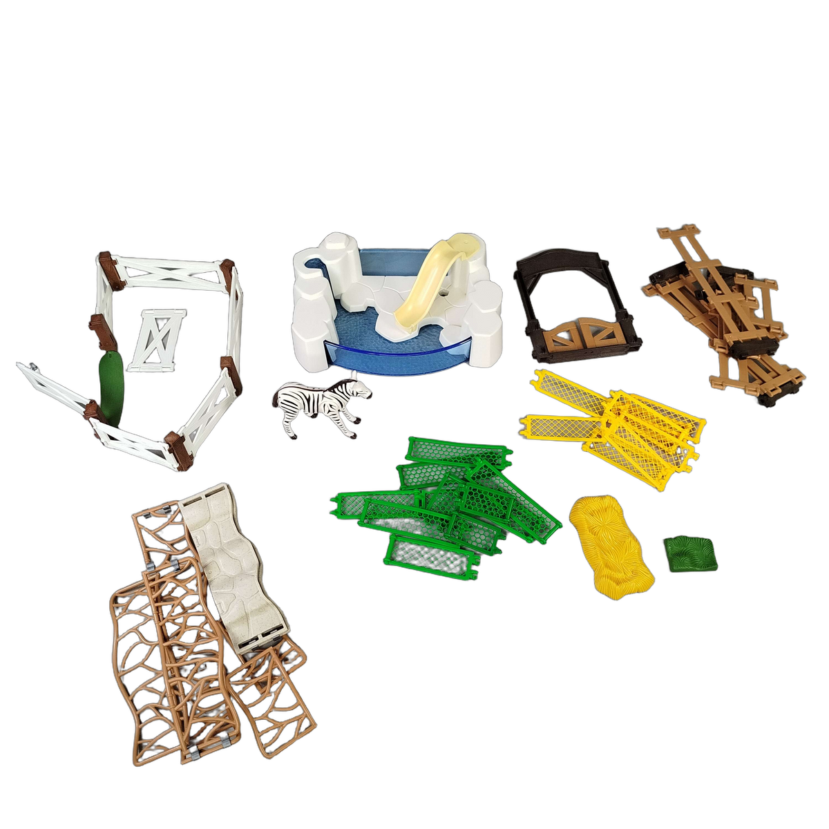 Playmobil Bundle Zoo 4828 Zebra & Pinguinbecken Set von 2 Tiere