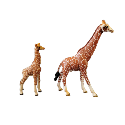 Schleich Tiere Bundle Wildtiere Tierfiguren Giraffen, Eisbären & Löwen