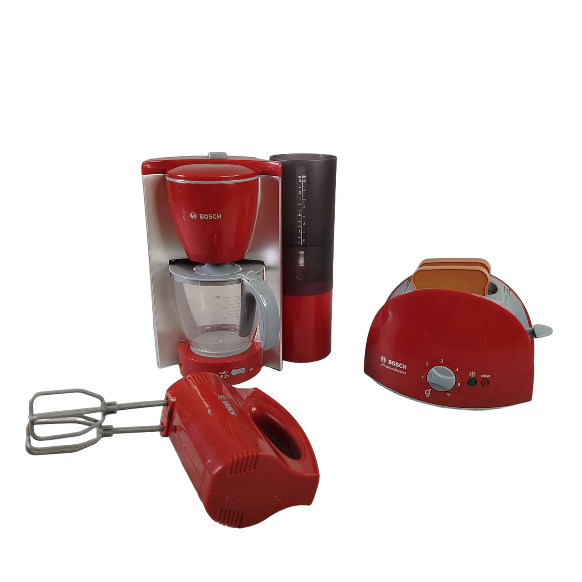 Theo Klein Bundle Kinderküche Set von 3 Kaffeemaschine & Toaster