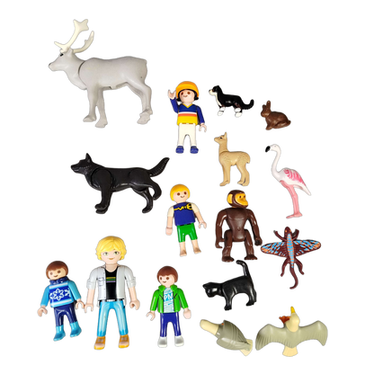 Playmobil Bundle Ritter & Seefahrer großes Set Figuren & Tiere