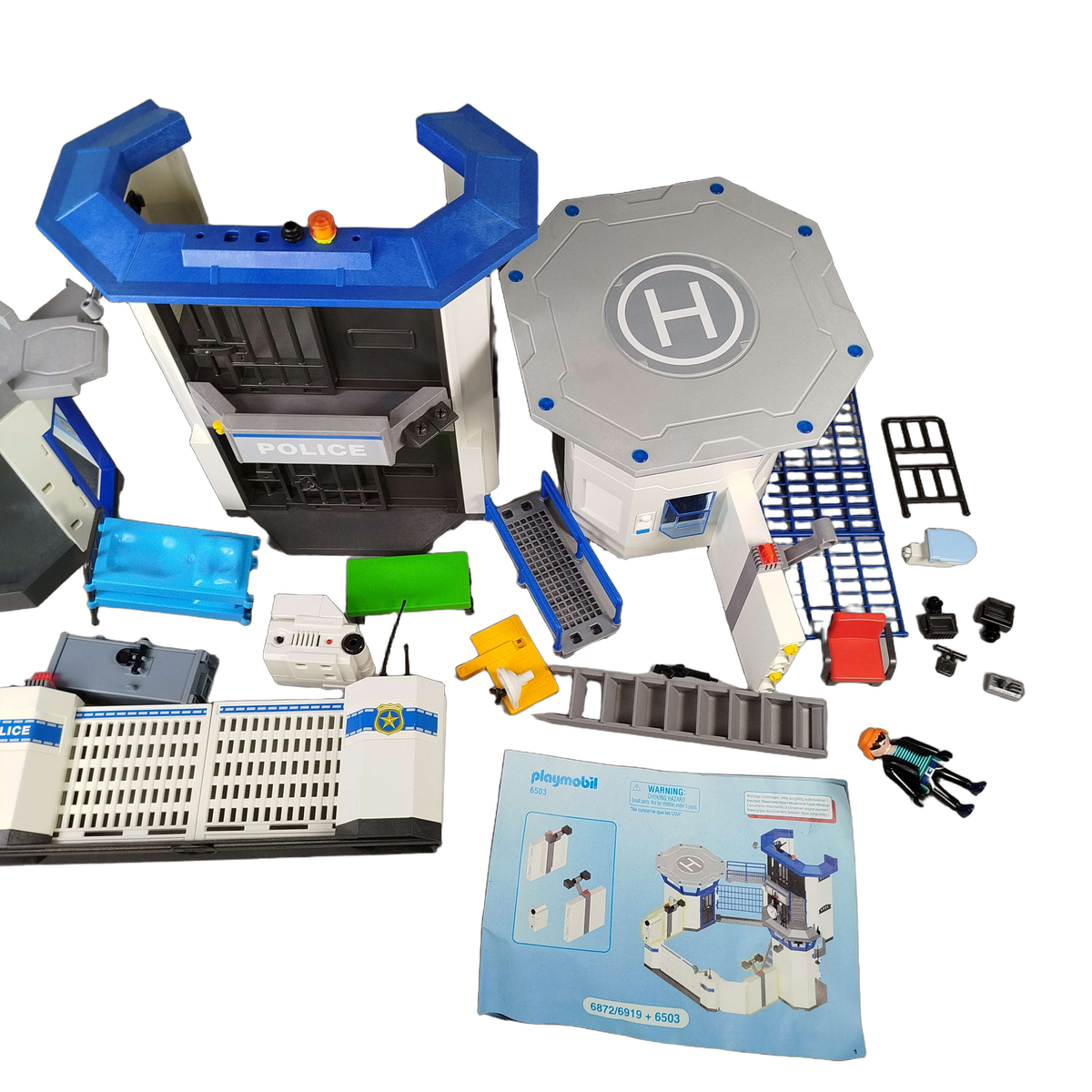 Playmobil Polizeistation mit Gefängnis 6919 Spielset