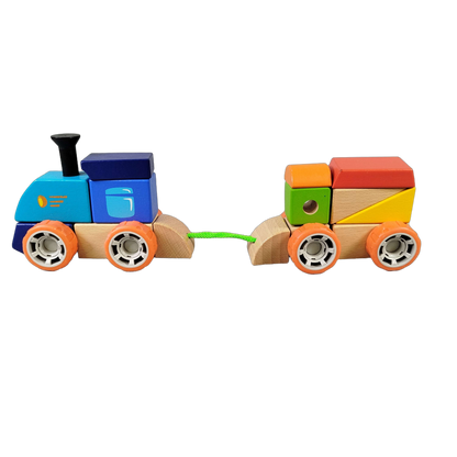 Bundle Holz Set Holzzug, Steck- & Klangbausteine