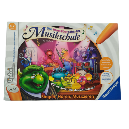 Ravensburger tiptoi Die monsterstarke Musikschule 00555 Buch