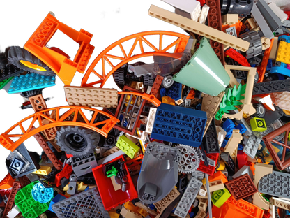 Konvolut LEGO ca. 3,5 kg, Bausteine & Teile gemischt, ab 6 7 8 Jahre