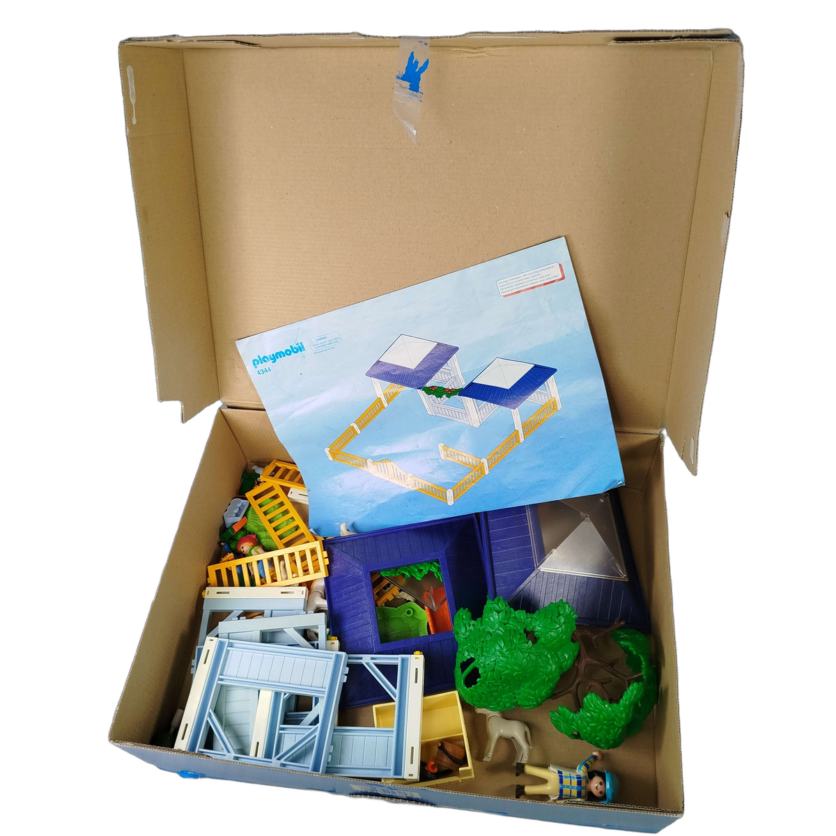 Playmobil 4344 Tierpflegestation mit Freigehege Spielset