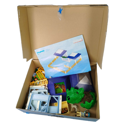 Playmobil 4344 Tierpflegestation mit Freigehege Spielset
