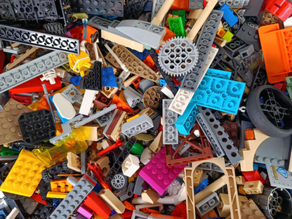 Konvolut LEGO ca. 3,5 kg, Bausteine & Teile gemischt, ab 6 7 8 Jahre