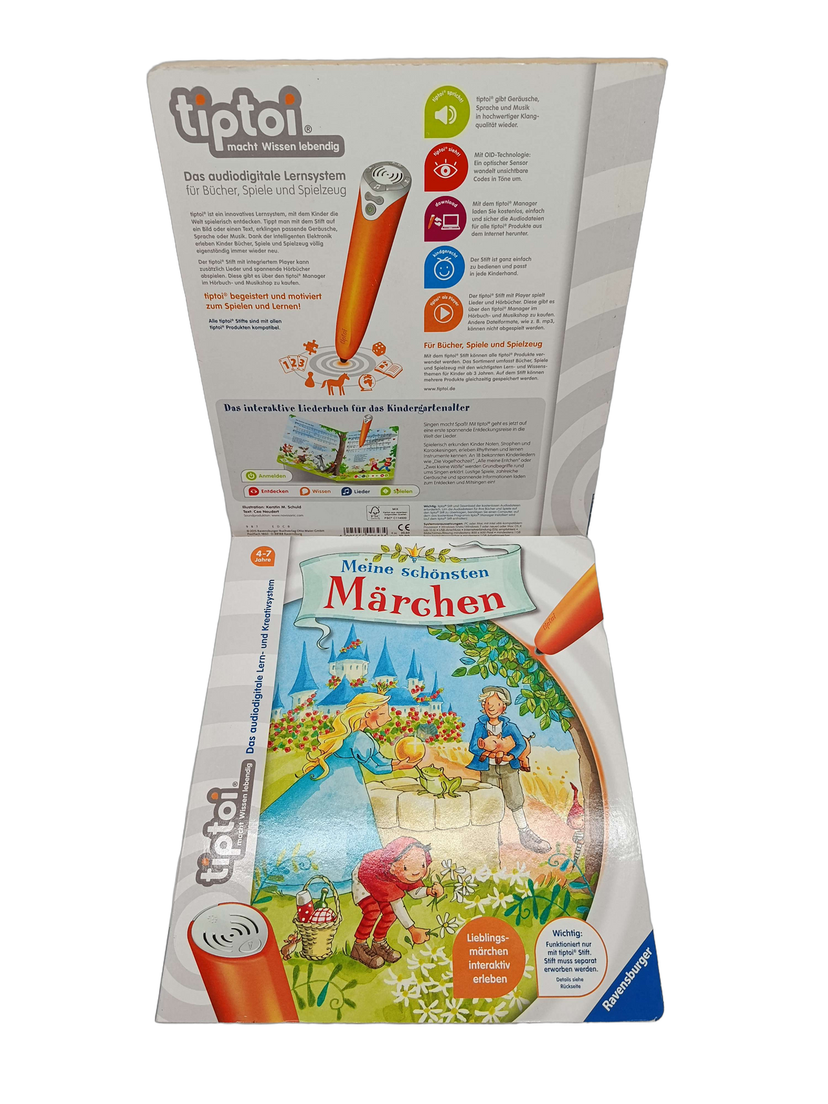 Ravensburger Bundle tiptoi Kinderlieder & Märchen Set von 2 Büchern