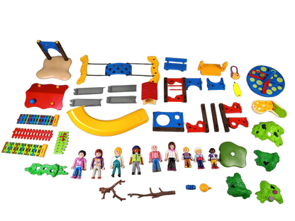 Playmobil Family Fun Spielplatz Figuren-Set mit Zubehör, ab 3 Jahre