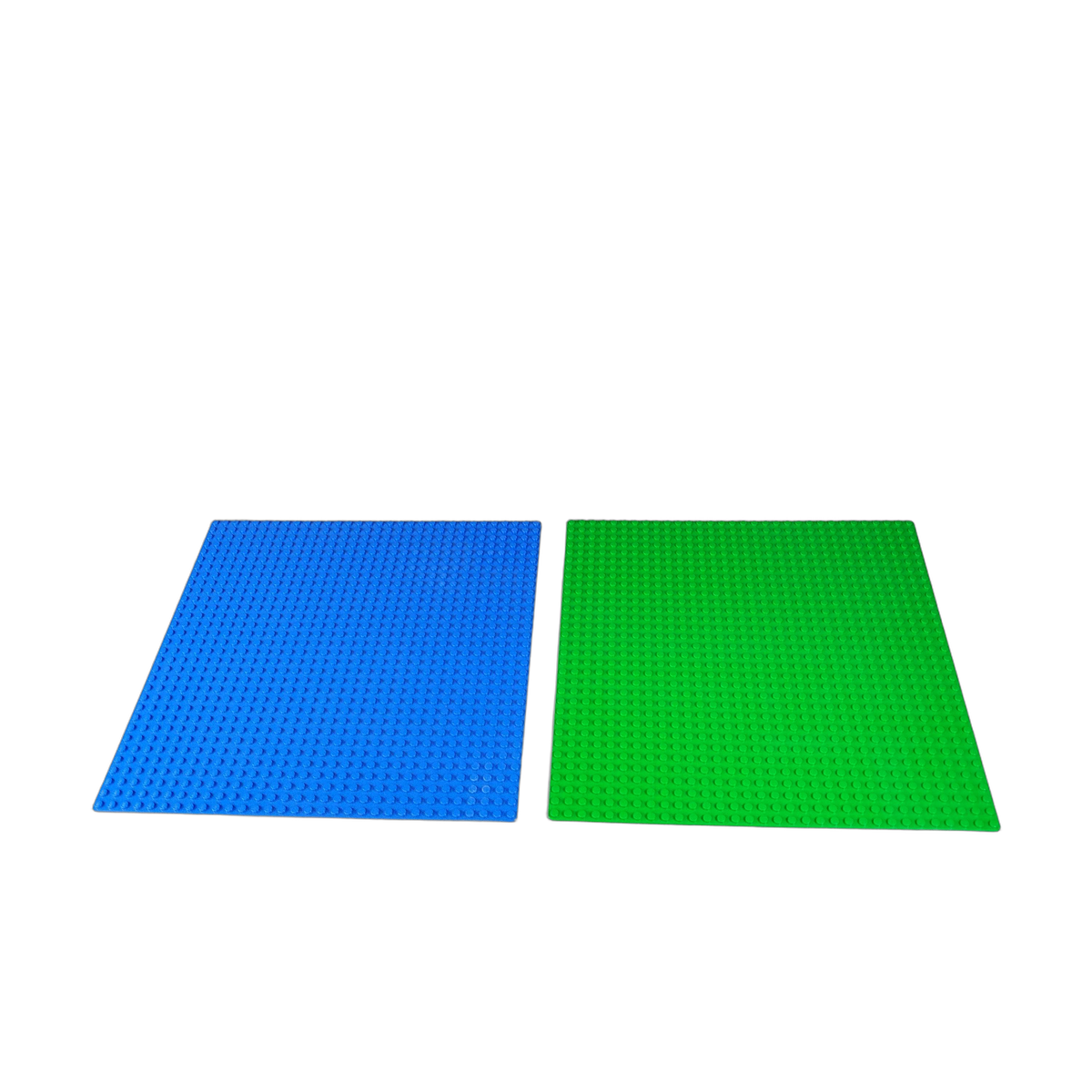 LEGO Bundle Set von 2 32x32 Grundplatten grün & blau