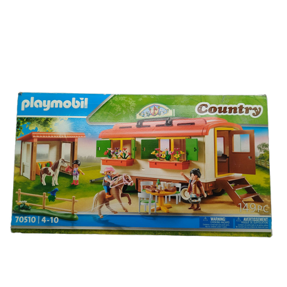 Playmobil Ponycamp 70510 Übernachtungswagen Spielset