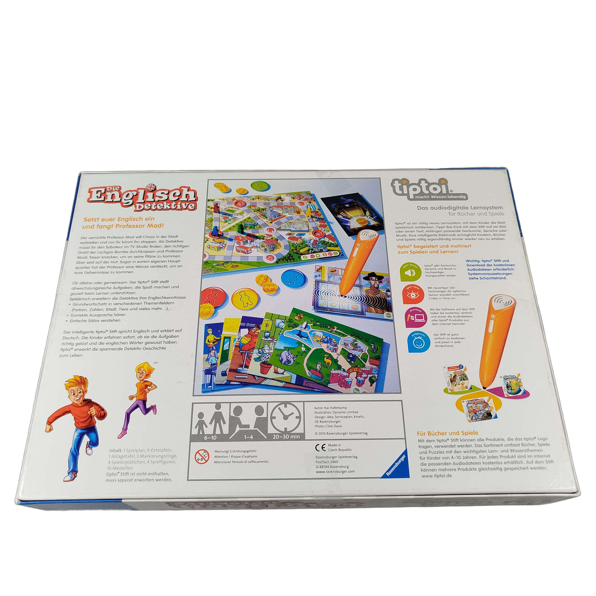 Ravensburger tiptoi Englisch-Detektive Lernspiel