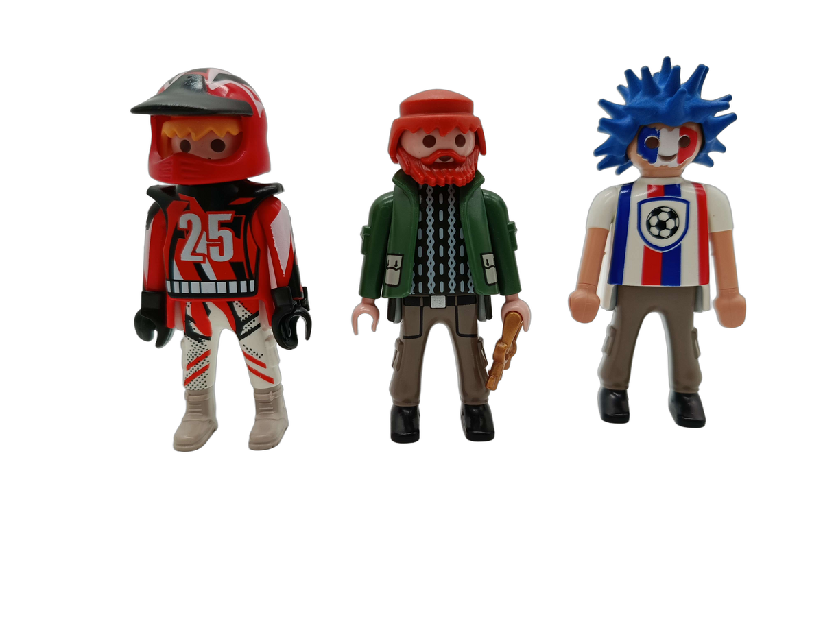 Playmobil Bundle Sport & Alltag großes Set Figuren, Roller & Zubehör