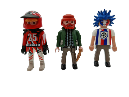 Playmobil Bundle Sport & Alltag großes Set Figuren, Roller & Zubehör