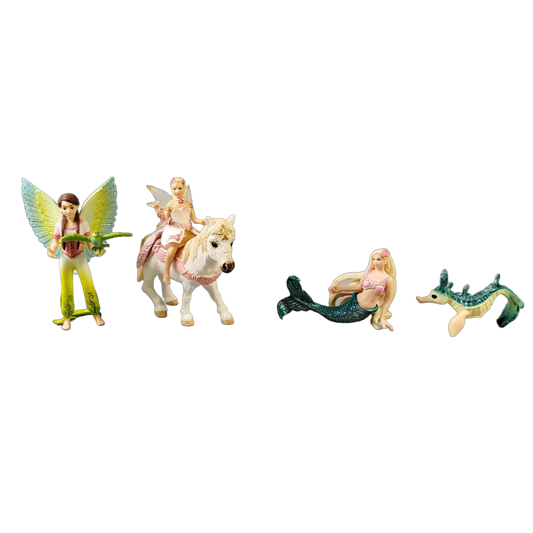 Schleich Bundle Bayala Surah 4 Teile Figuren Elfen Meerjungfrau