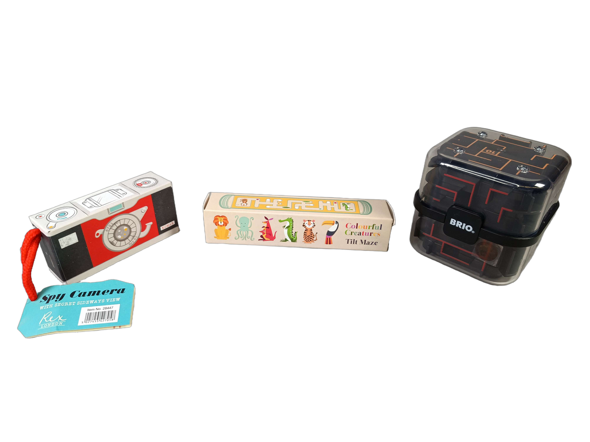 Bundle 28437 Set von 3 Geduldspiele & Spy Camera Maze Cube Tilt Maze
