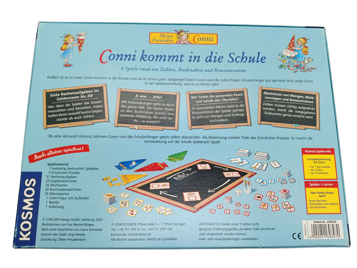 KOSMOS Conni kommt in die Schule 698270 Kinderspiel
