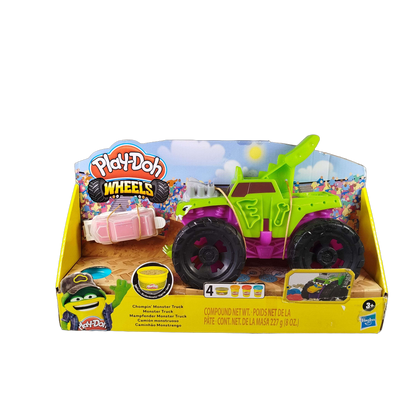 Hasbro Play-Doh Chompin' Monster Truck F1322 Knet-Set neuwertig