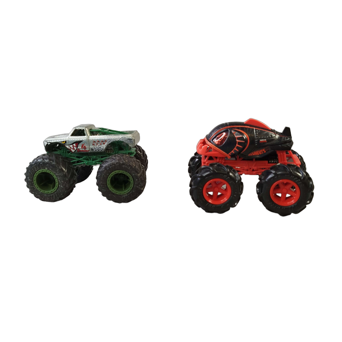 Mattel Bundle Monstertruck Set von 2 Modellautos Piran-Ahhhh
