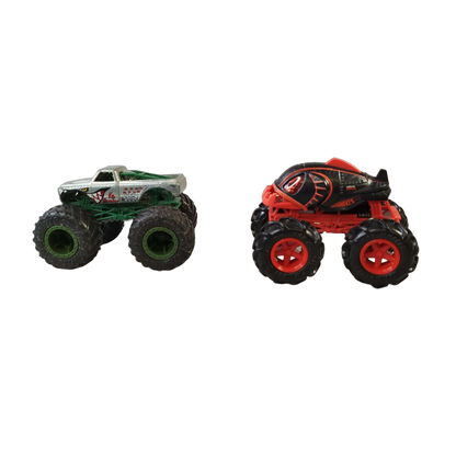 Mattel Bundle Monstertruck Set von 2 Modellautos Piran-Ahhhh