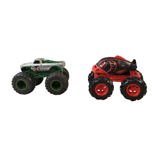 Mattel Bundle Monstertruck Set von 2 Modellautos Piran-Ahhhh