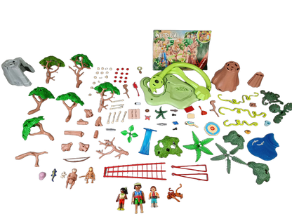 Playmobil Wiltopia 71142 Dschungel-Spielplatz Spielset mit Tieren