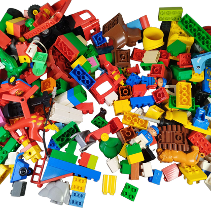 Konvolut LEGO Klemmbausteine, Figuren & Tiere ca. 3,5 kg, ab 3 Jahre