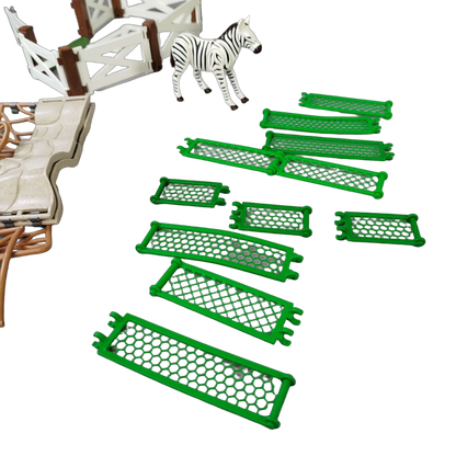 Playmobil Bundle Zoo 4828 Zebra & Pinguinbecken Set von 2 Tiere