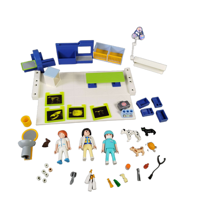 Playmobil Tierarztpraxis 4346 Spielset mit Tieren & Figuren