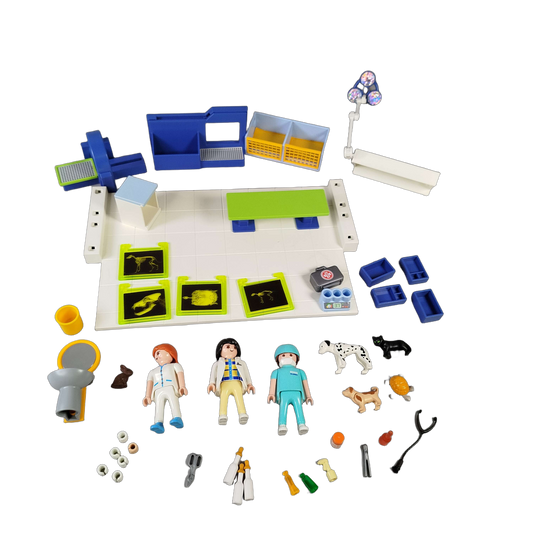 Playmobil Tierarztpraxis 4346 Spielset mit Tieren & Figuren