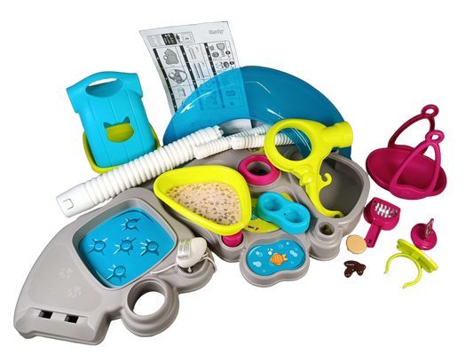 Smoby Katzenhaus 340404 Katzenpflege Spielset mit Zubehör
