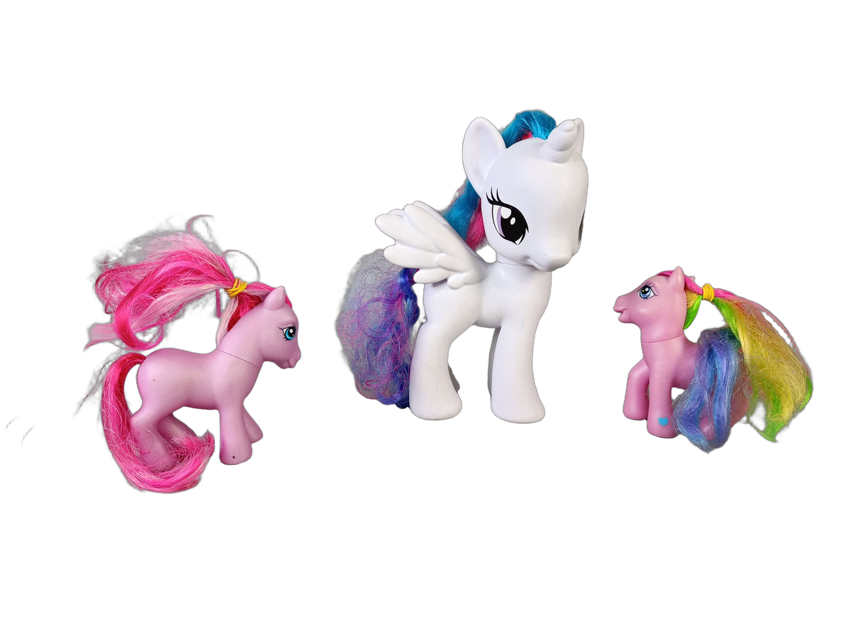 Hasbro Bundle My Little Pony Set von 3 Ponyfiguren Princess Celestia