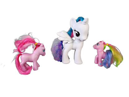 Hasbro Bundle My Little Pony Set von 3 Ponyfiguren Princess Celestia