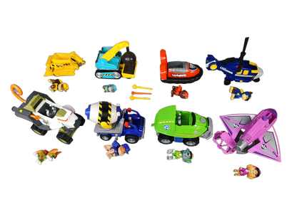 Spin Master Bundle Paw Patrol großes Set Fahrzeuge & Figuren