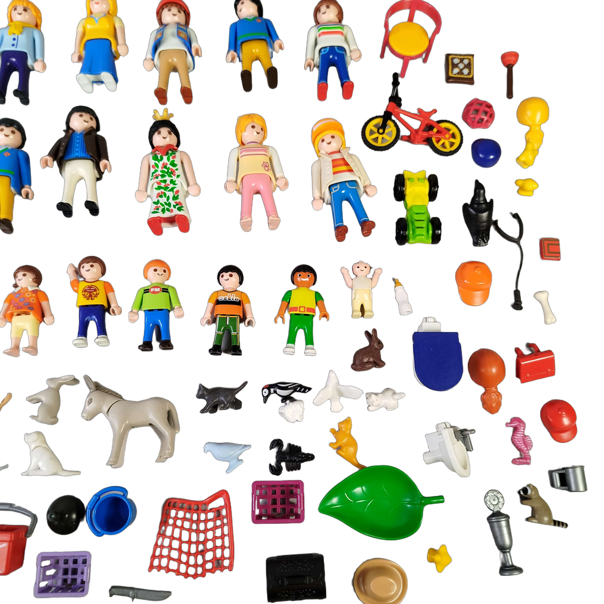 Playmobil Bundle Kinder & Babys Set Figuren & Tiere mit Zubehör