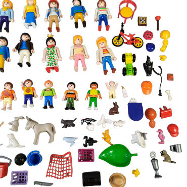 Playmobil Bundle Kinder & Babys Set Figuren & Tiere mit Zubehör