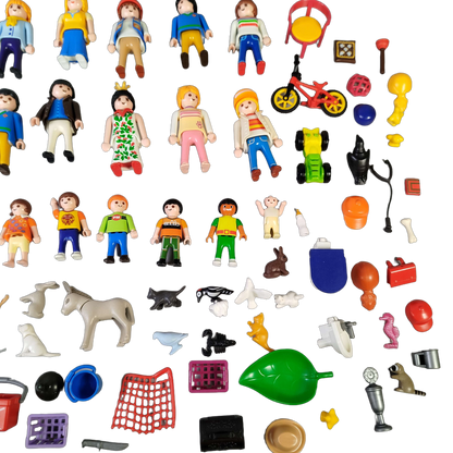 Playmobil Bundle Kinder & Babys Set Figuren & Tiere mit Zubehör