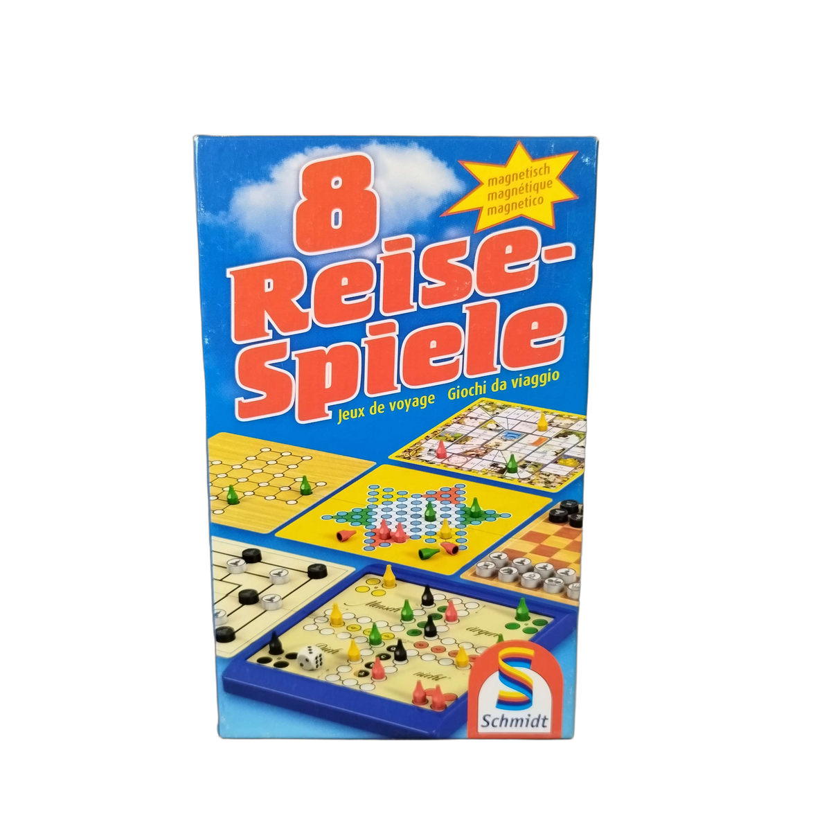 Schmidt Spiele 8 Reisespiele magnetisch Spielesammlung