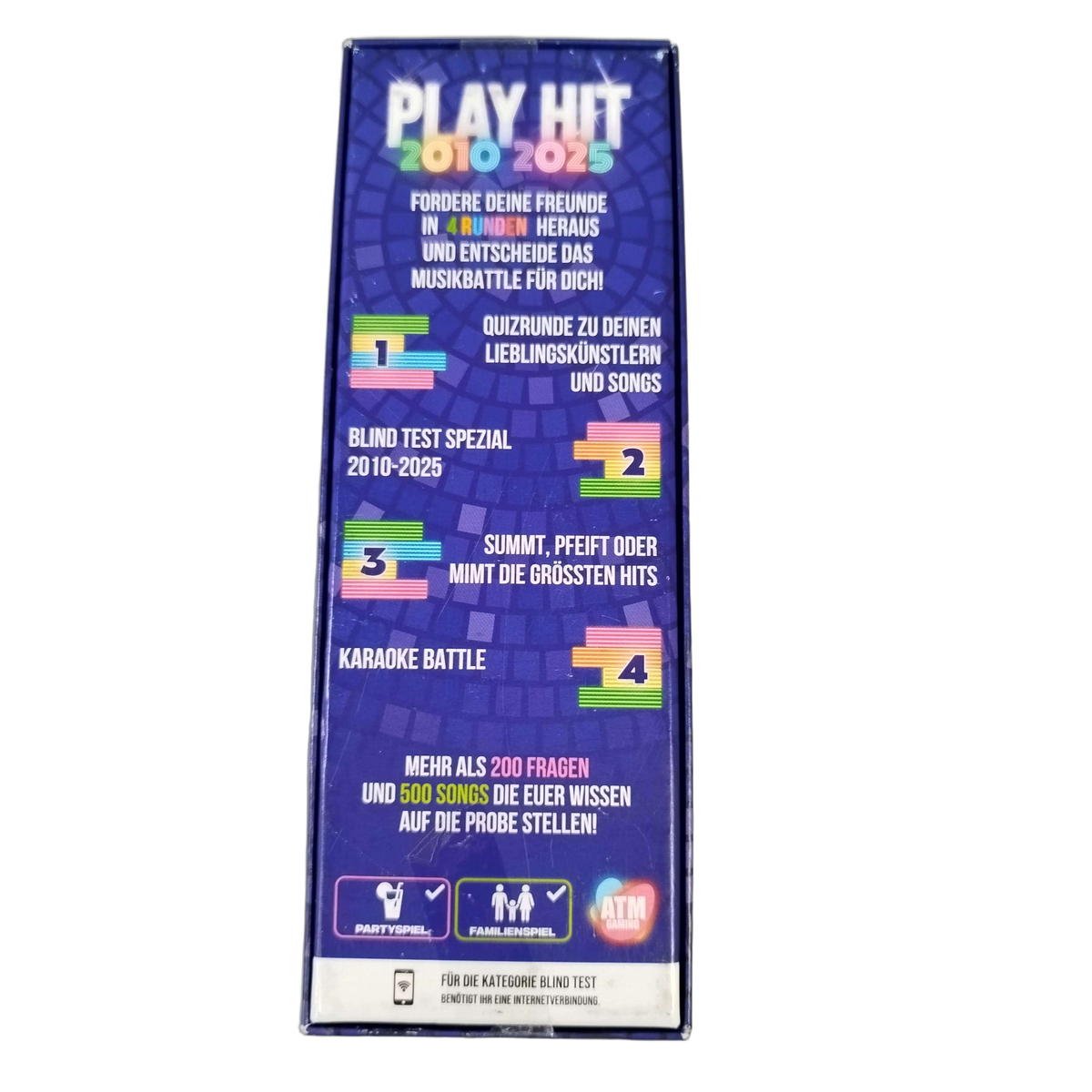 ATM Gaming PlayHit Musik-Battle 2010–2025 Partyspiel Musik-Quiz