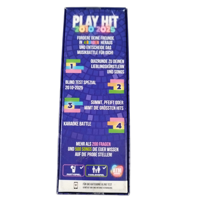 ATM Gaming PlayHit Musik-Battle 2010–2025 Partyspiel Musik-Quiz