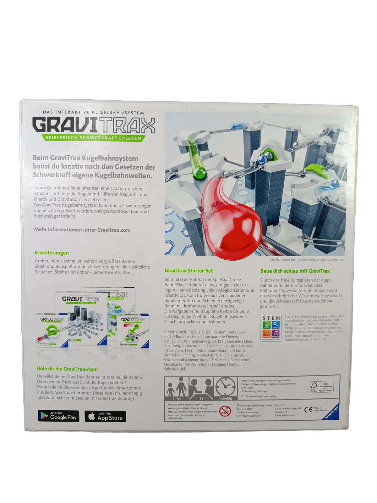 Ravensburger GraviTrax Starter-Set Kugelbahn