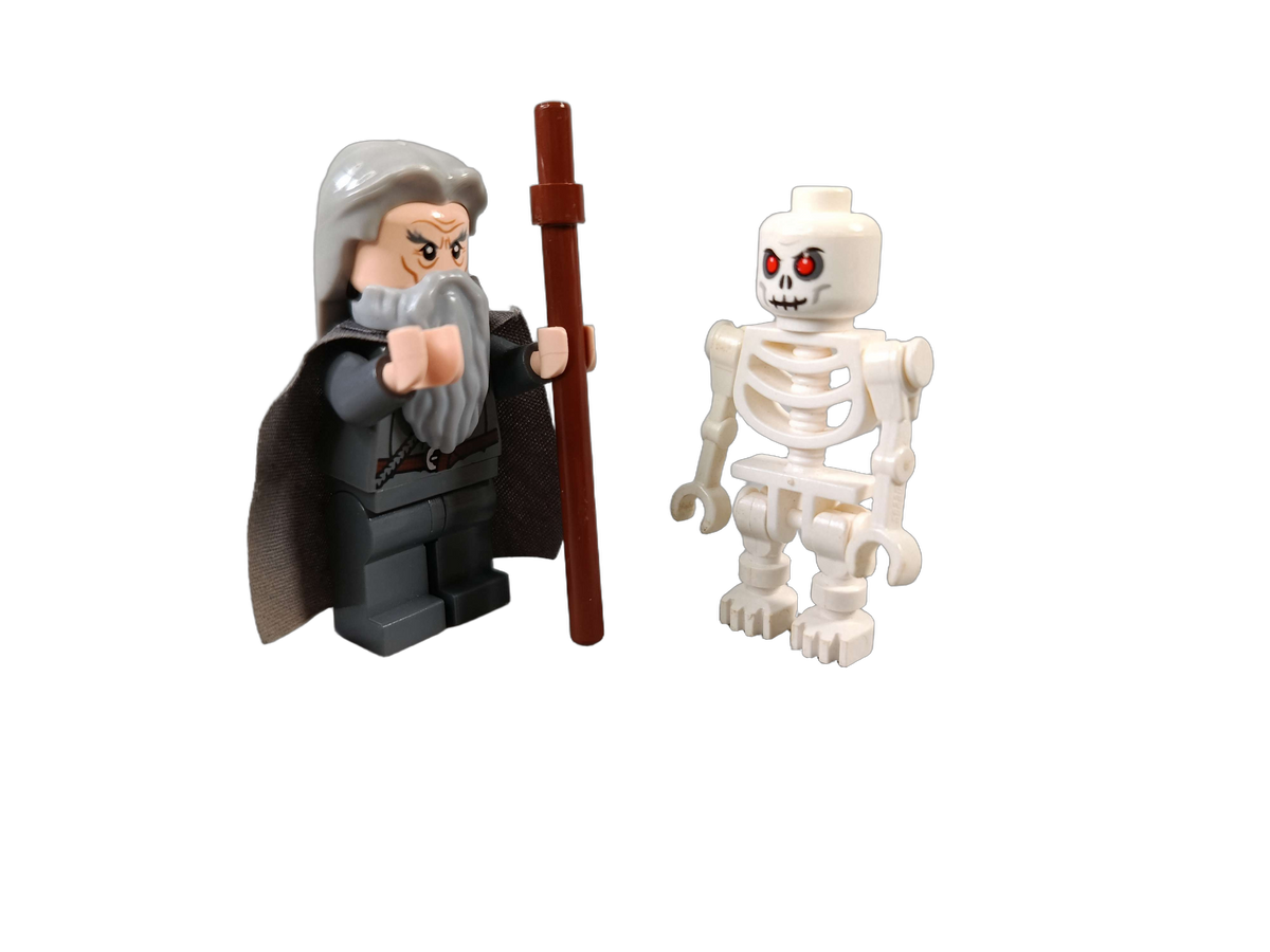 LEGO Bundle Herr der Ringe Gandalf & Skelett Set von 6 Minifiguren