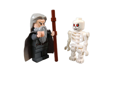 LEGO Bundle Herr der Ringe Gandalf & Skelett Set von 6 Minifiguren