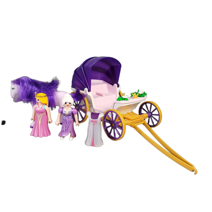 Playmobil Bundle Prinzessin Schloss 71845 & Kutsche 6856 Set von 2