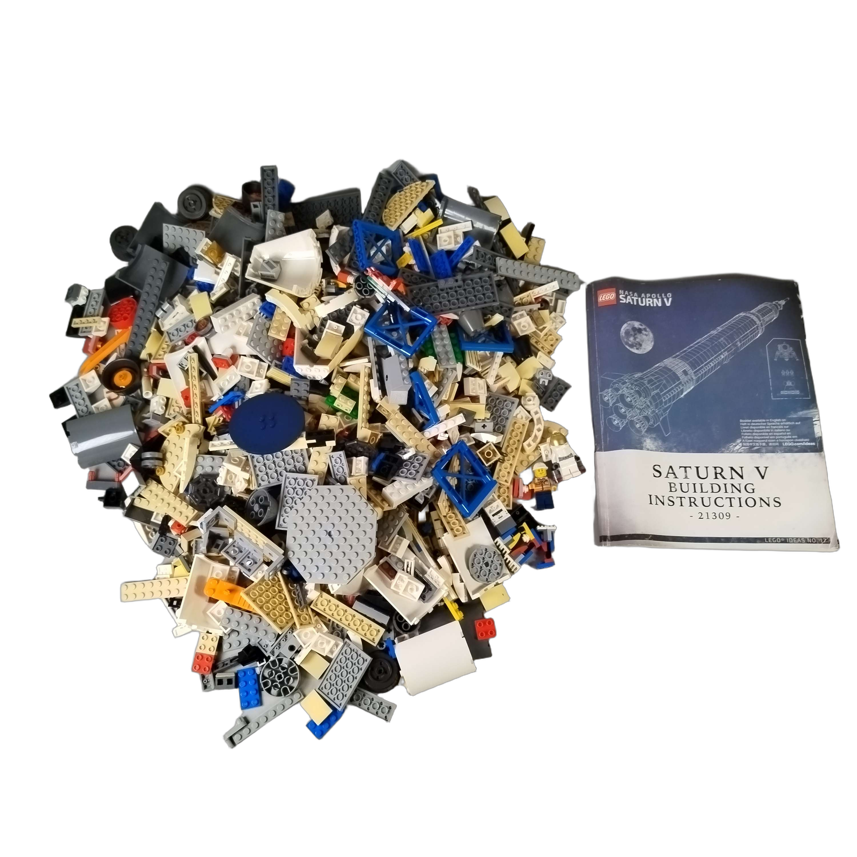 LEGO NASA Apollo Saturn V 21309 Bauset Rakete