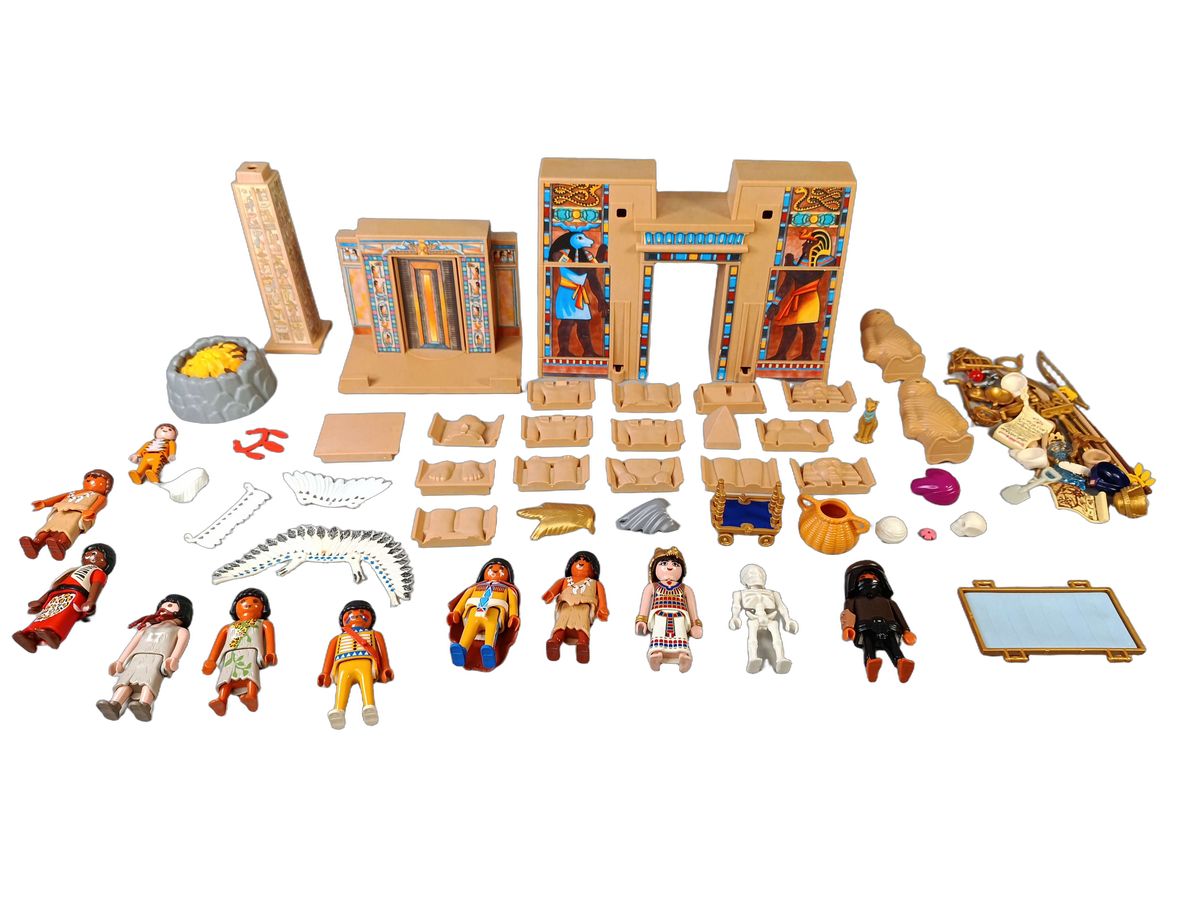Playmobil Bundle Indianer, Ninja & Ägypten 4243 umfangreiches Figuren